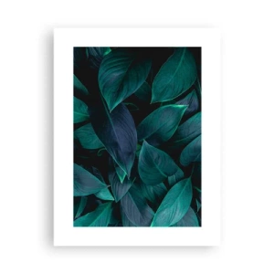 Poster - Grün in sich selbst - 30x40 cm