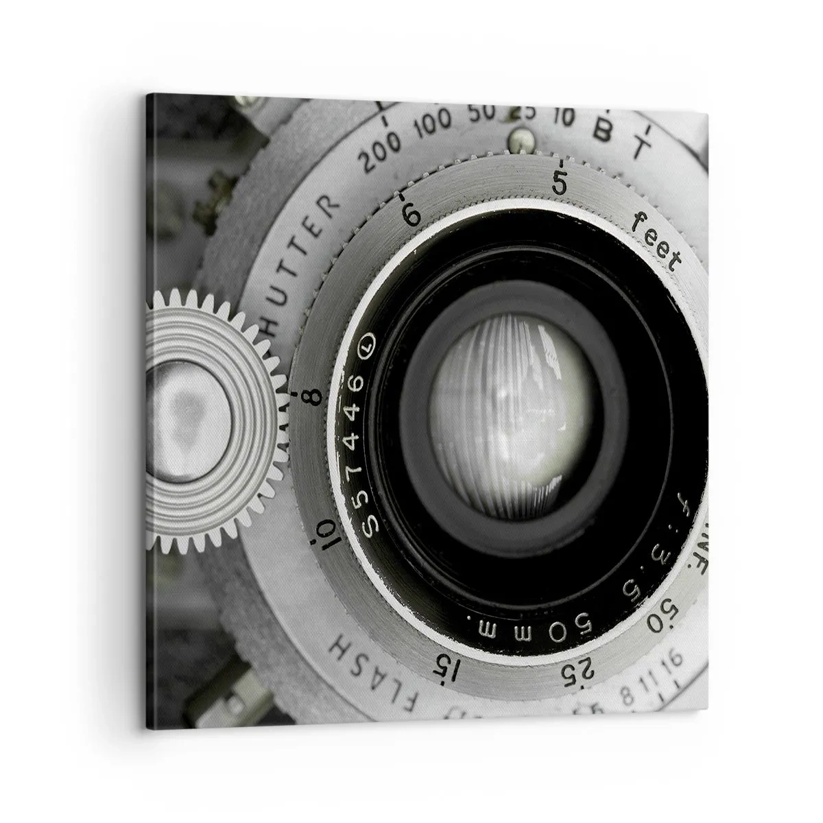 Bild auf Leinwand - Leinwandbild - Eine Story über Hollywood - 60x60 cm