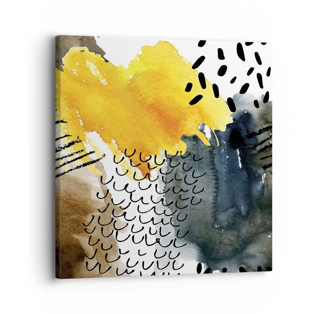 Bild auf Leinwand - Leinwandbild - Ein Treffen der Elemente der Natur - 30x30 cm