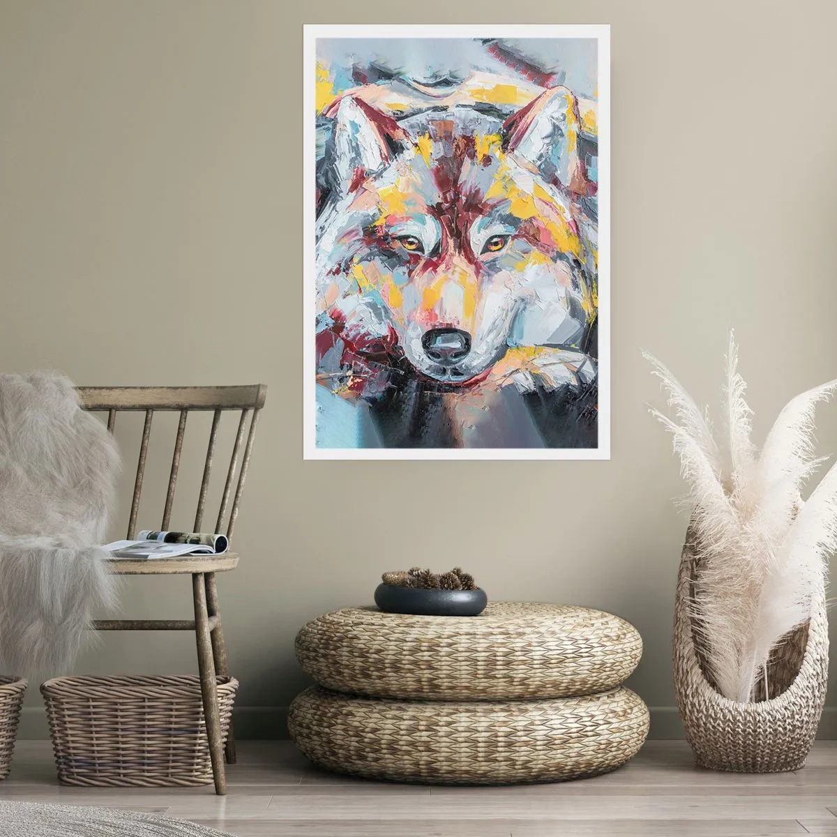 Poster - Seelenfrieden unter den Lieben - 70x100 cm