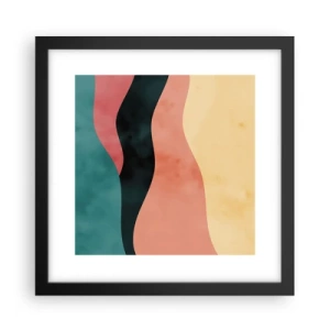 Poster in einem schwarzem Rahmen - Konforme Nichtkonformität - 30x30 cm