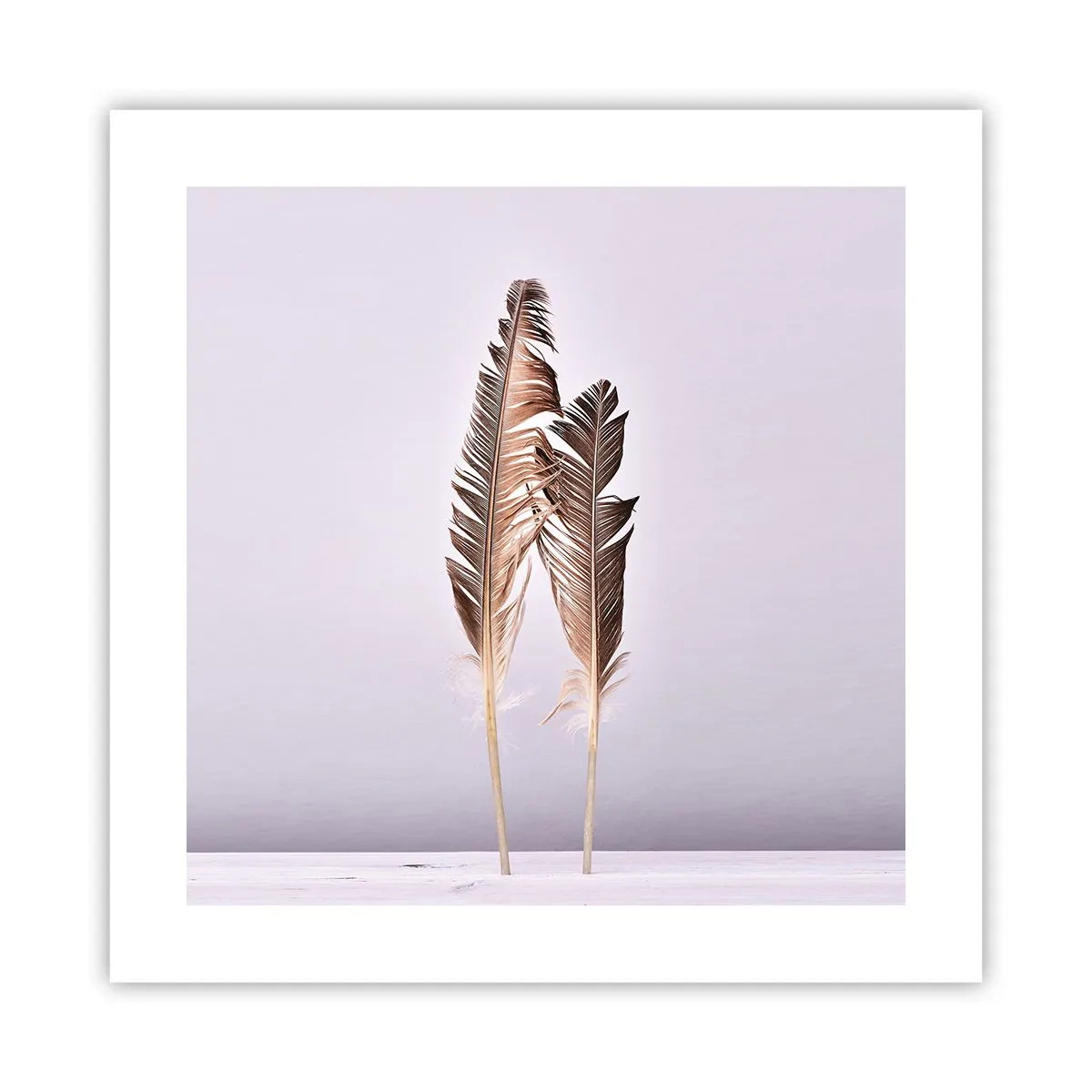 Poster - Gegen das Nichts - 40x40 cm