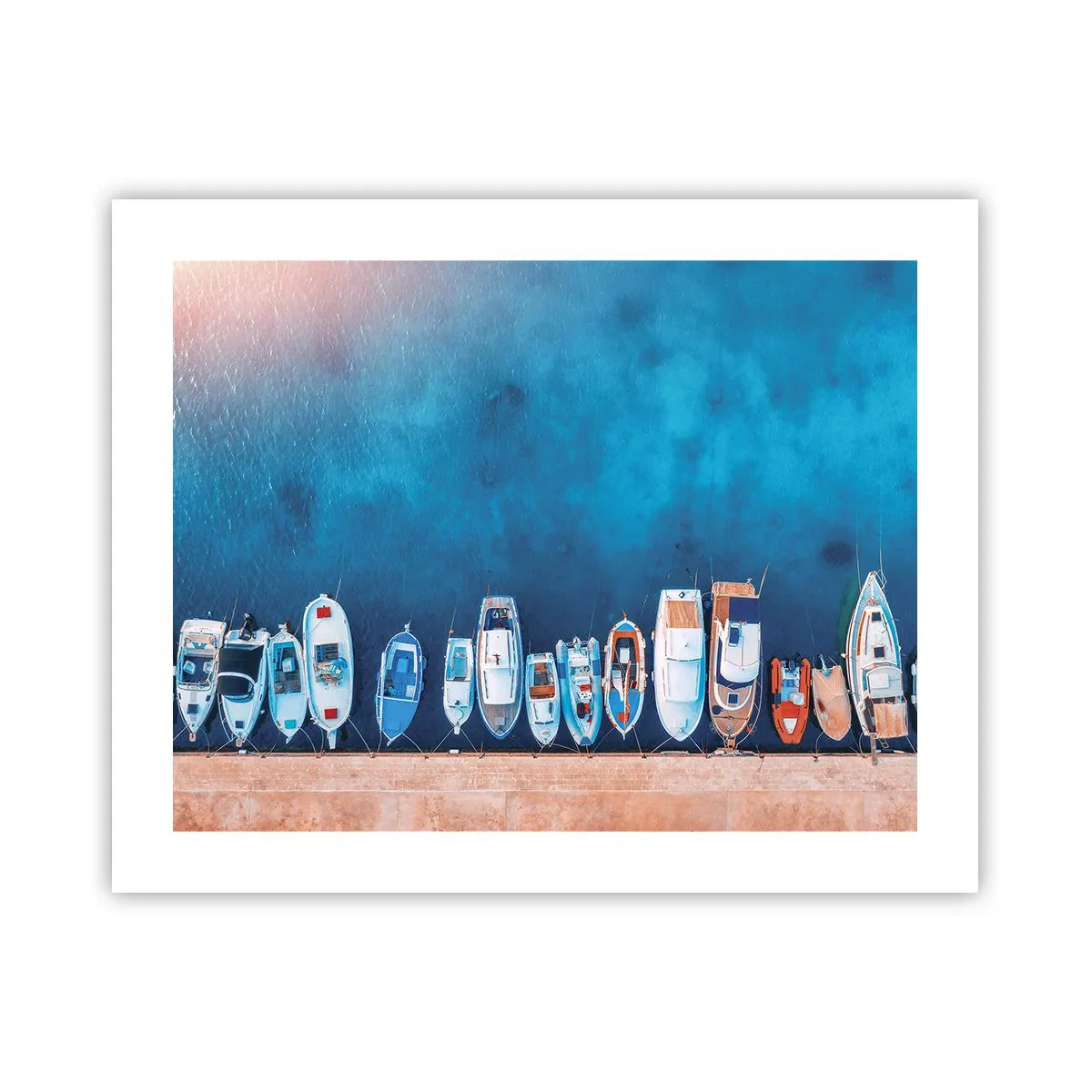 Poster - In einer Reihe - 50x40 cm