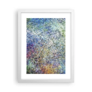 Poster in einem weißen Rahmen - Es ist nicht so einfach - 30x40 cm