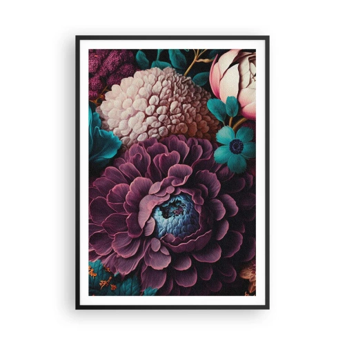 Poster in einem schwarzem Rahmen - Natur in Hülle und Fülle - 70x100 cm