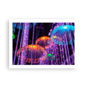 Poster - Lichtbrunnen - 70x50 cm