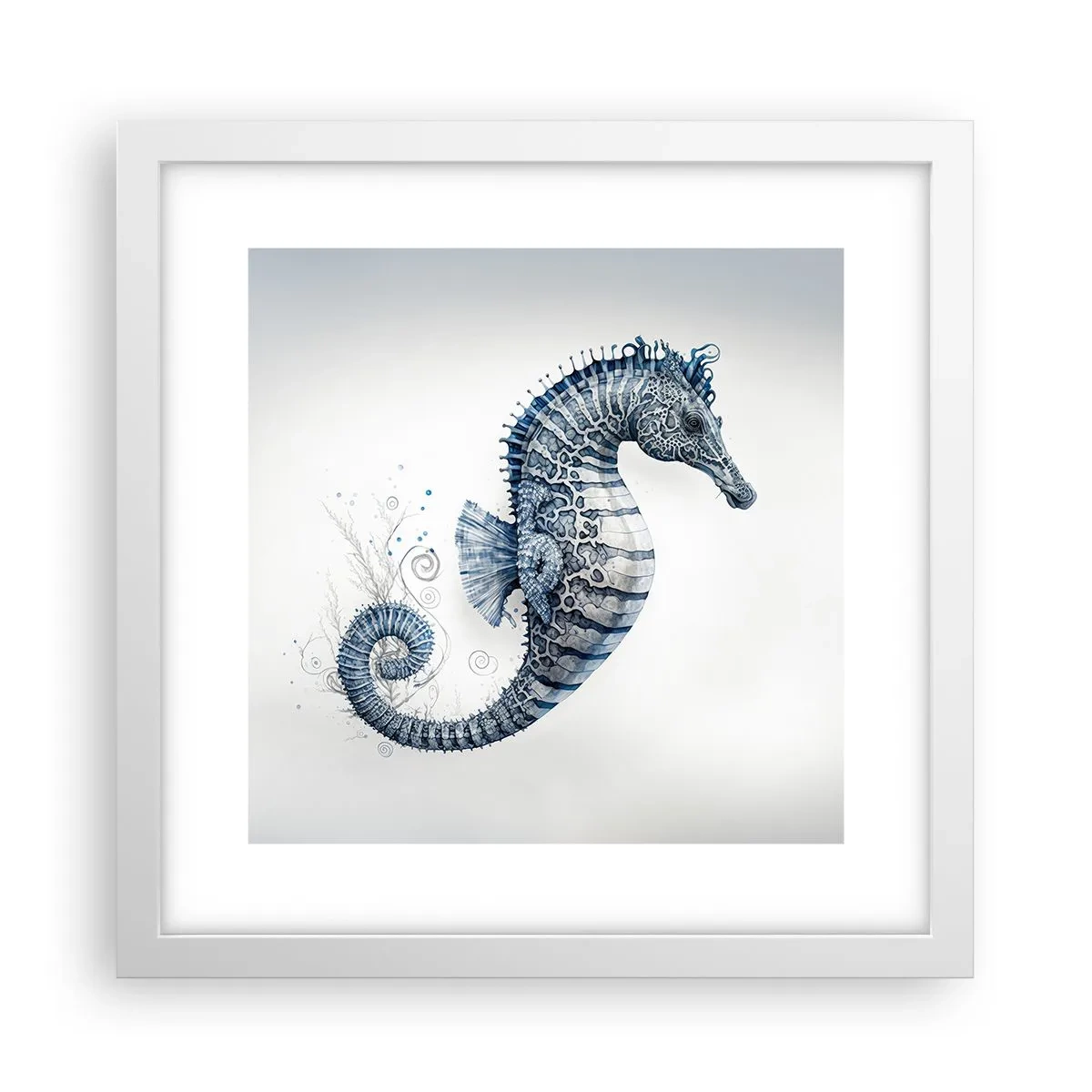 Poster in einem weißen Rahmen - Subtiler Witz der Natur - 30x30 cm