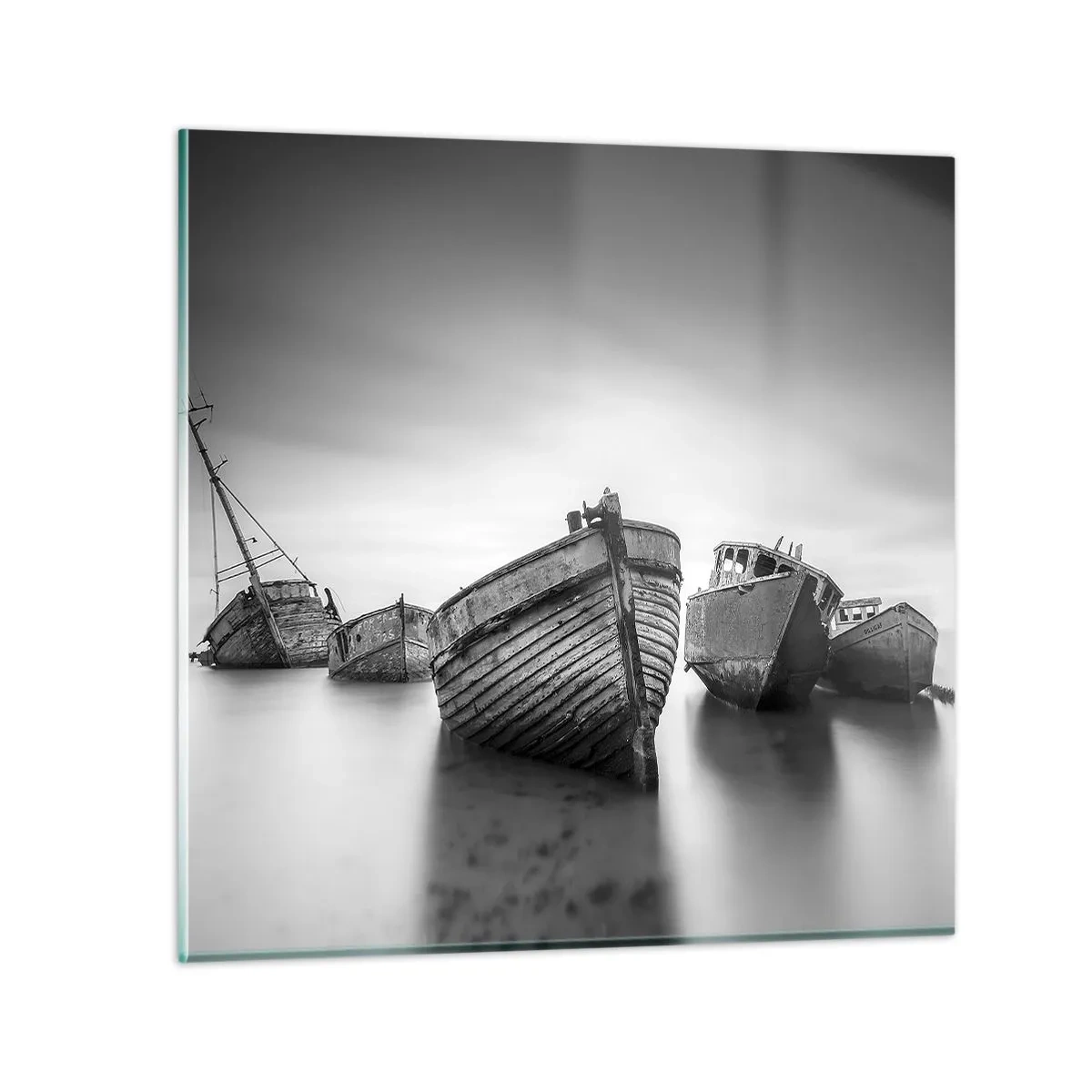 Glasbild - Bild auf glas - Nur Erinnerungen ... - 40x40 cm