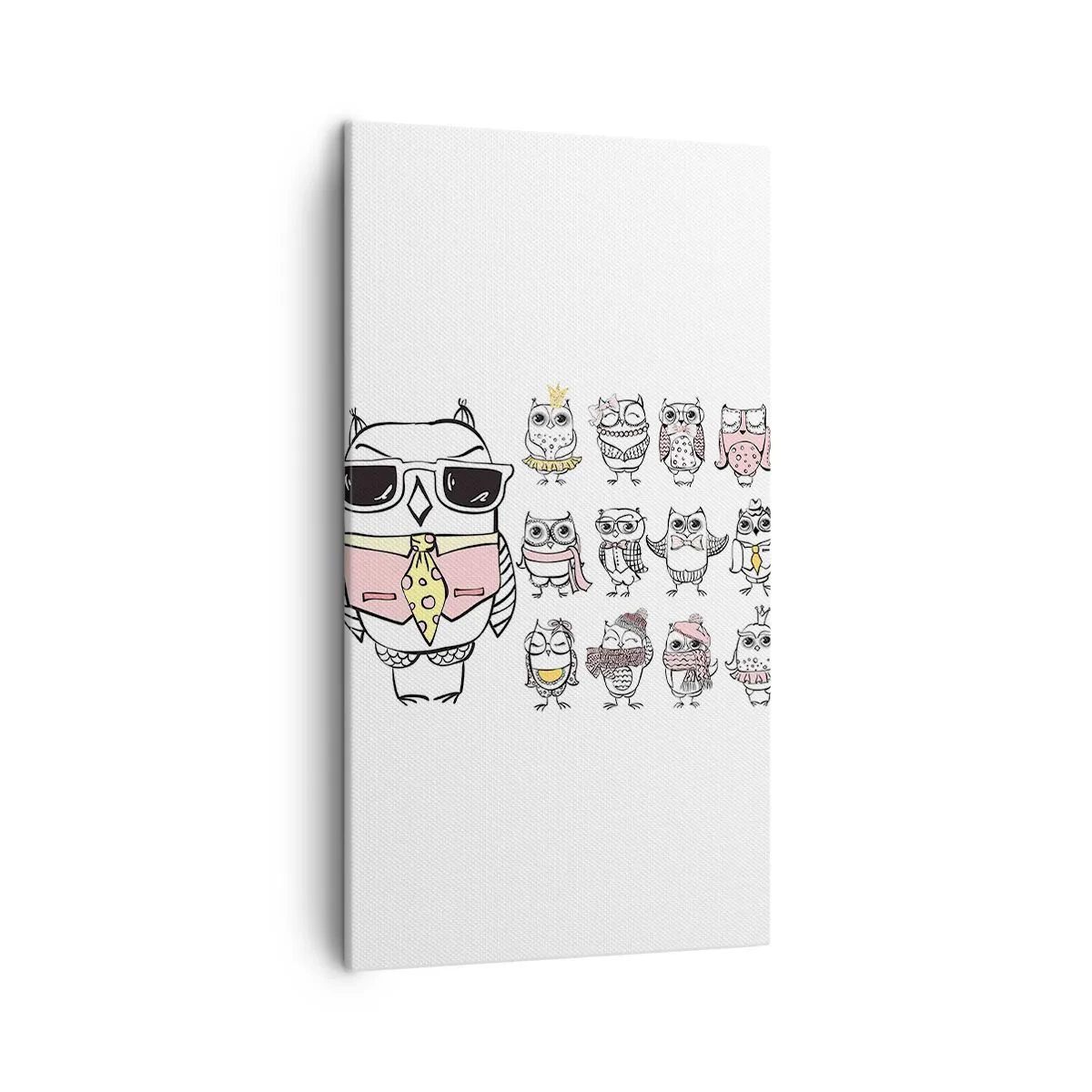 Bild auf Leinwand - Leinwandbild - So viele Rollen zu spielen - 45x80 cm