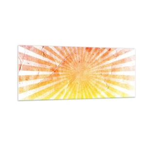 Glasbild - Bild auf glas - Sonnenaufgänge und Sonnenuntergänge - 100x40 cm