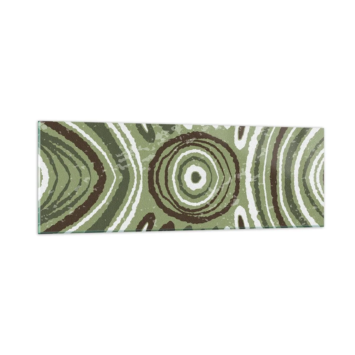 Glasbild - Bild auf glas - Explosion von Emotionen - 90x30 cm