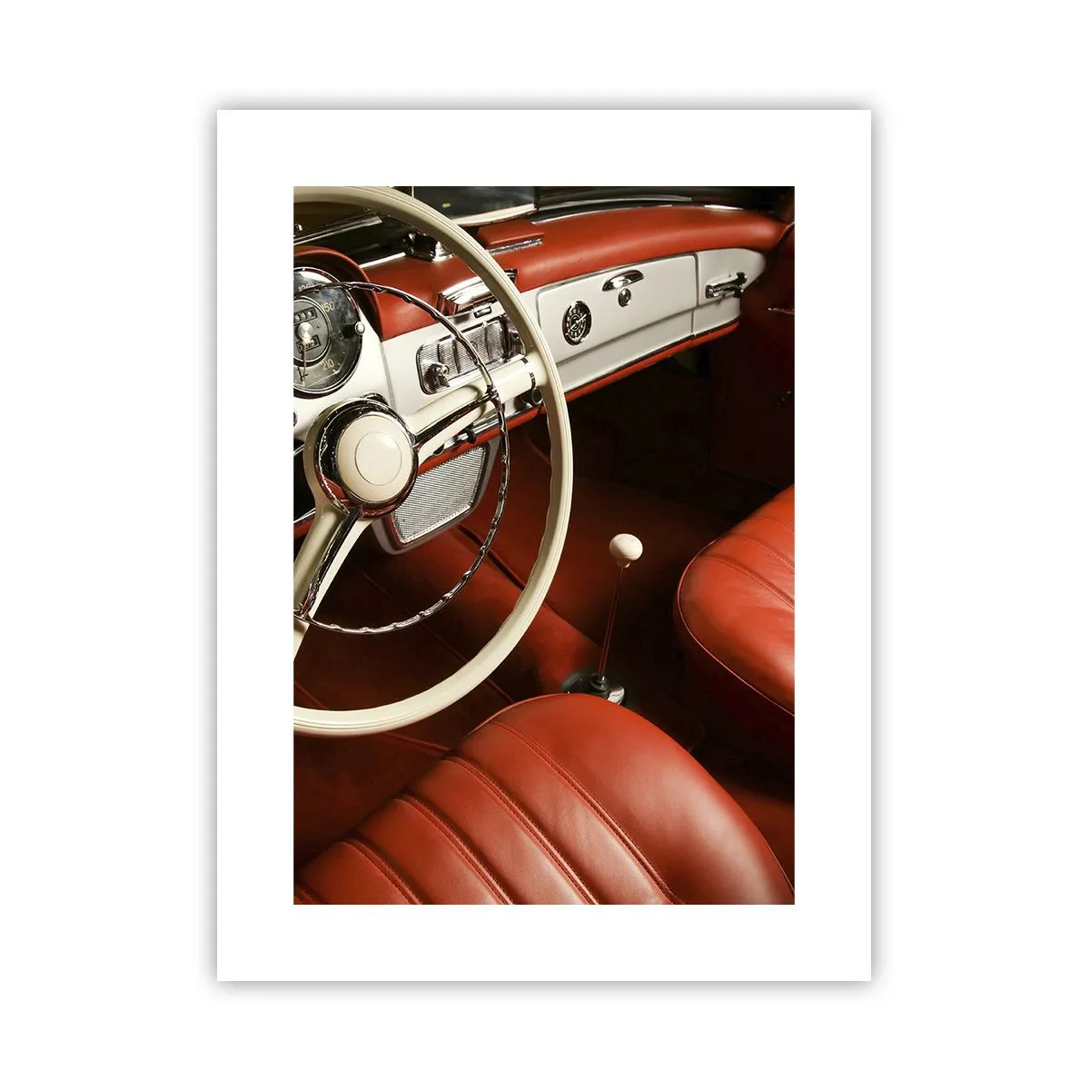 Poster - Luxus im Vintagestil - 30x40 cm