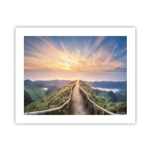 Poster - Nah am Himmel - 50x40 cm