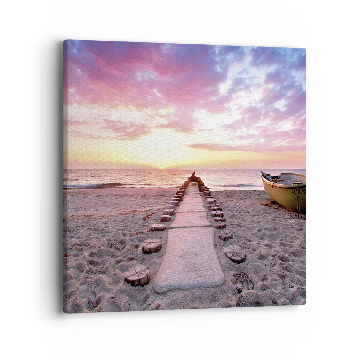 Bild auf Leinwand - Leinwandbild - Ein Moment tiefer Erfahrung - 40x40 cm