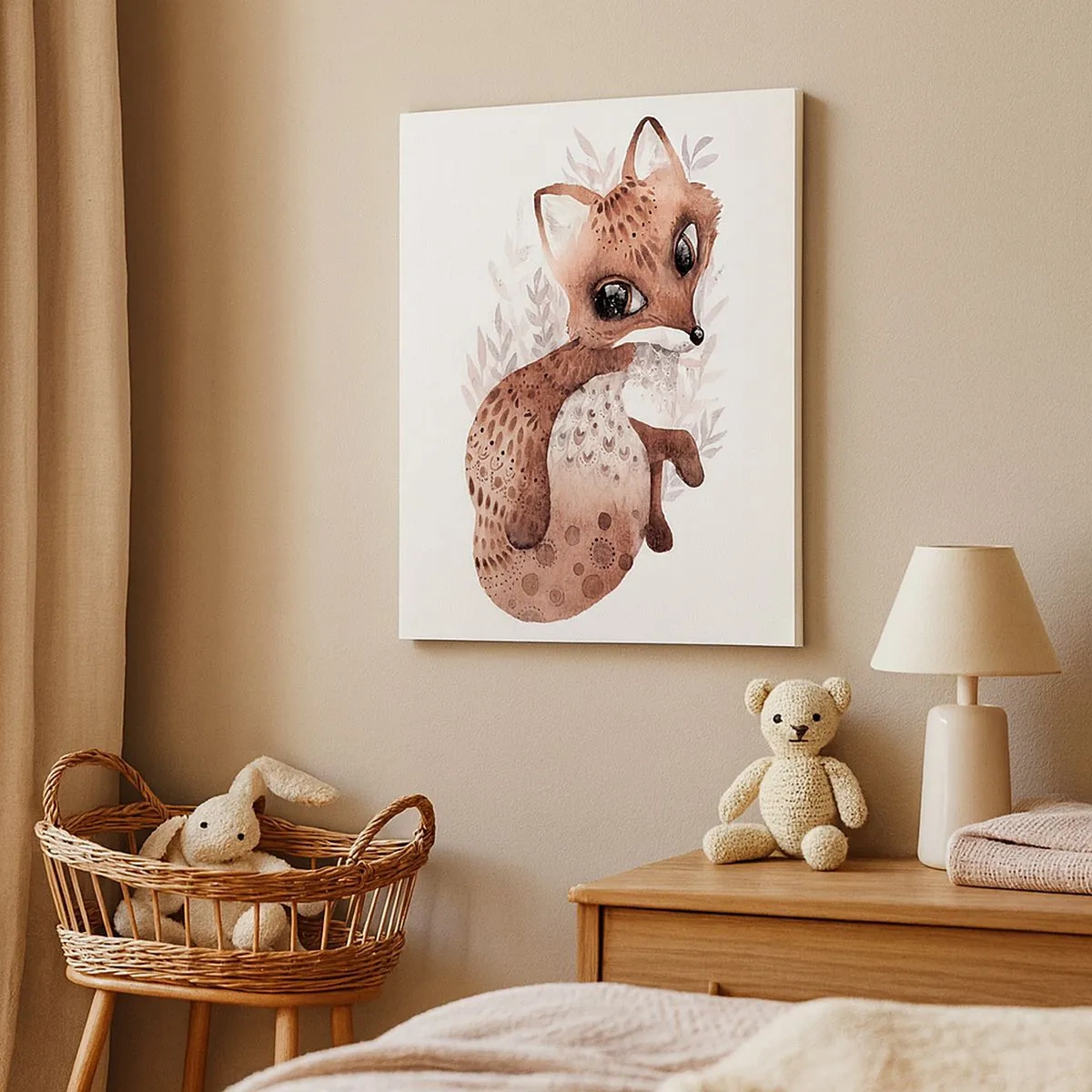 Bild auf Leinwand - Leinwandbild - Einfach lieben - 30x30 cm