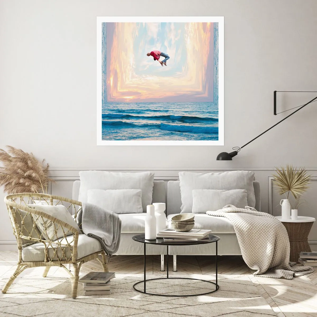 Poster - In eine andere Dimension - 60x60 cm
