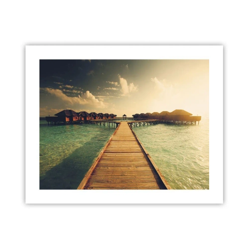 Poster - Eine herzliche Einladung - 50x40 cm