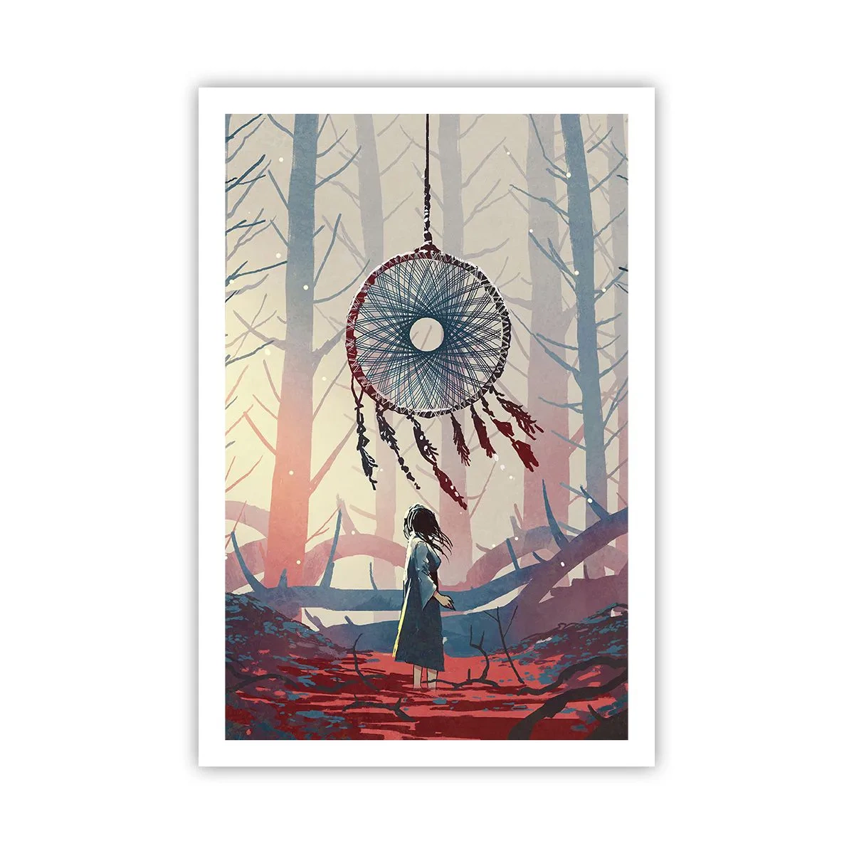 Poster - Geheimes Glücksritual - 61x91 cm