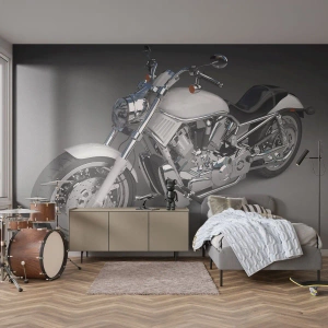 Maßgeschneiderte Fototapete Premium Sand - So dass man hinknien möchte - Automobil, Motorrad, Reisen