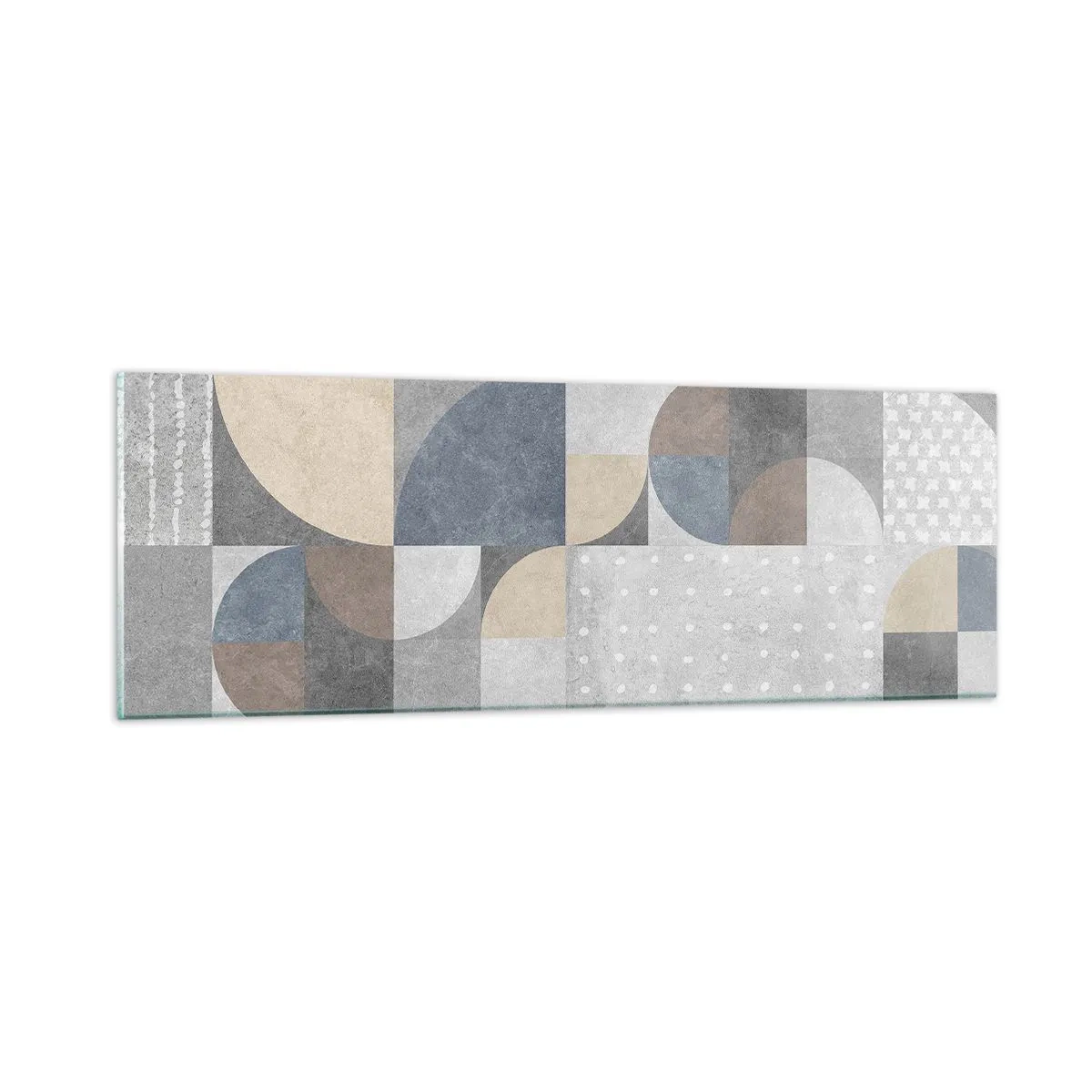 Glasbild - Bild auf glas - Keramische Fantasie - 90x30 cm