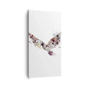 Bild auf Leinwand - Leinwandbild - Ein Overhead-Wanderer - 65x120 cm