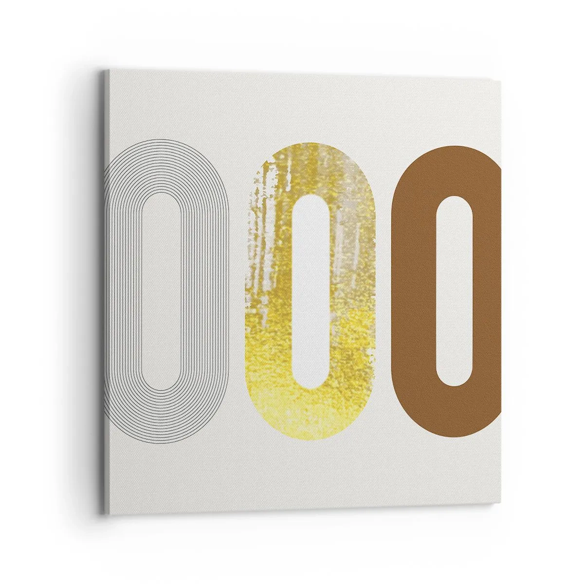 Bild auf Leinwand - Leinwandbild - Oooh! - 70x70 cm