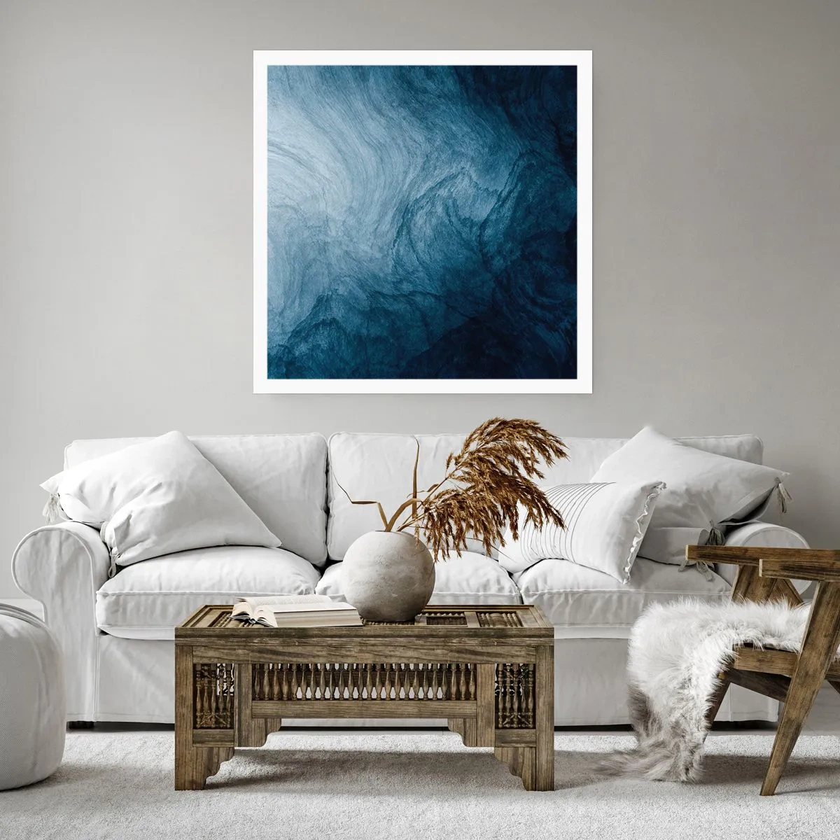 Poster - Greifen Sie tief - 60x60 cm