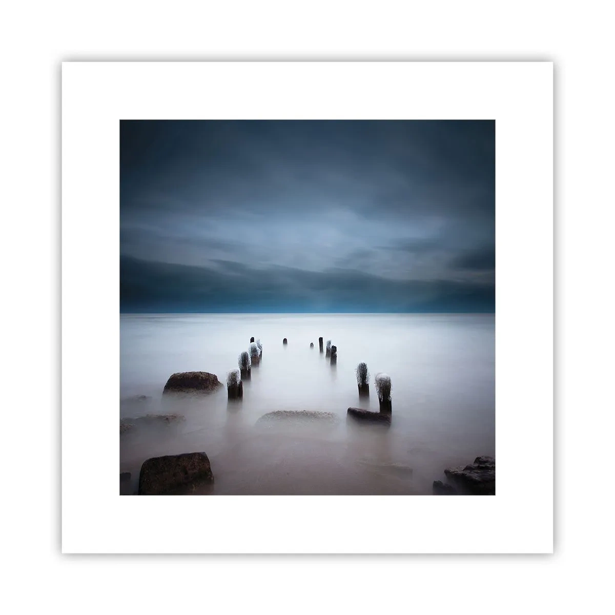Poster - Nachdenklicher See - 30x30 cm