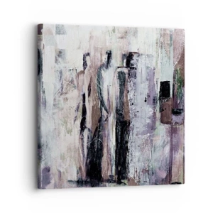 Bild auf Leinwand - Leinwandbild - Die geheimnisvolle Drei - 30x30 cm