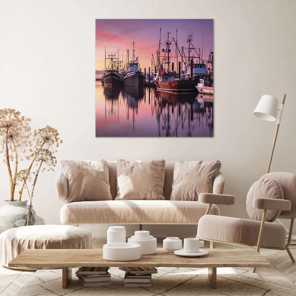 Bild auf Leinwand - Leinwandbild - Vor dem nächsten Tag - 50x50 cm