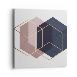 Bild auf Leinwand - Leinwandbild - Die Kraft der Einfachheit - 30x30 cm