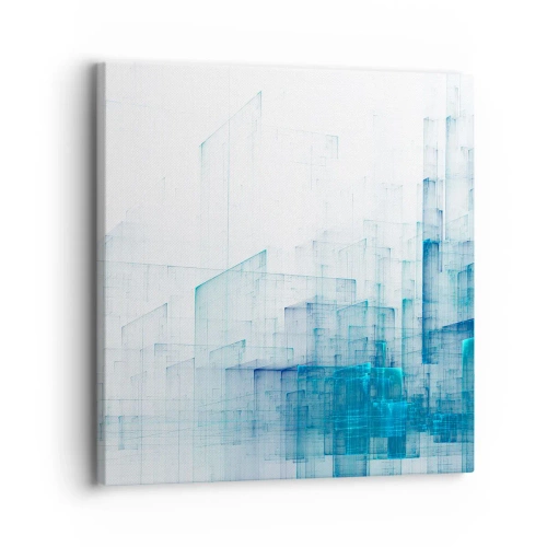 Bild auf Leinwand - Leinwandbild - Wie der Raum wgeschaffen urde - 30x30 cm