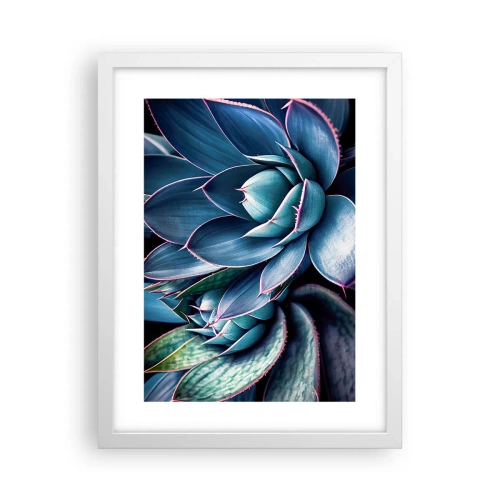 Poster in einem weißen Rahmen - Lebenskraft - 30x40 cm