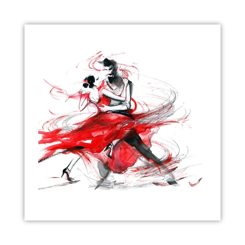 Poster - Tango – der Rhythmus der Leidenschaft - 50x50 cm