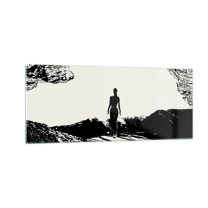 Glasbild - Bild auf glas - Neuer Blick - 100x40 cm