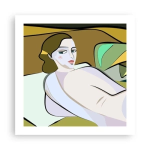 Poster - Intimes Porträt - 50x50 cm