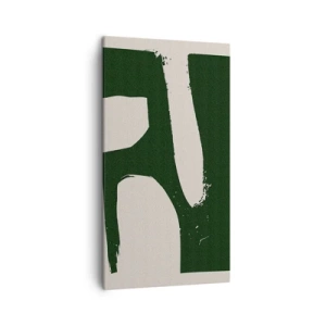 Bild auf Leinwand - Leinwandbild - Weiße Buchten - 45x80 cm