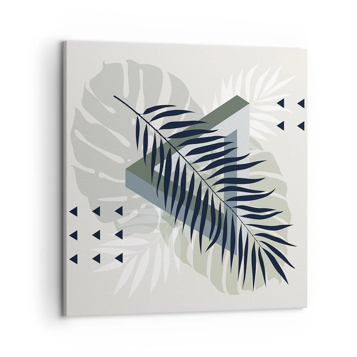 Bild auf Leinwand - Leinwandbild - Natur und Geometrie – zwei Ordnungen? - 50x50 cm