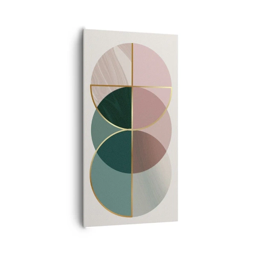 Bild auf Leinwand - Leinwandbild - Ein Rad hinter dem anderen… - 65x120 cm