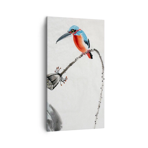 Bild auf Leinwand - Leinwandbild - Das Leben der Wiese - 45x80 cm