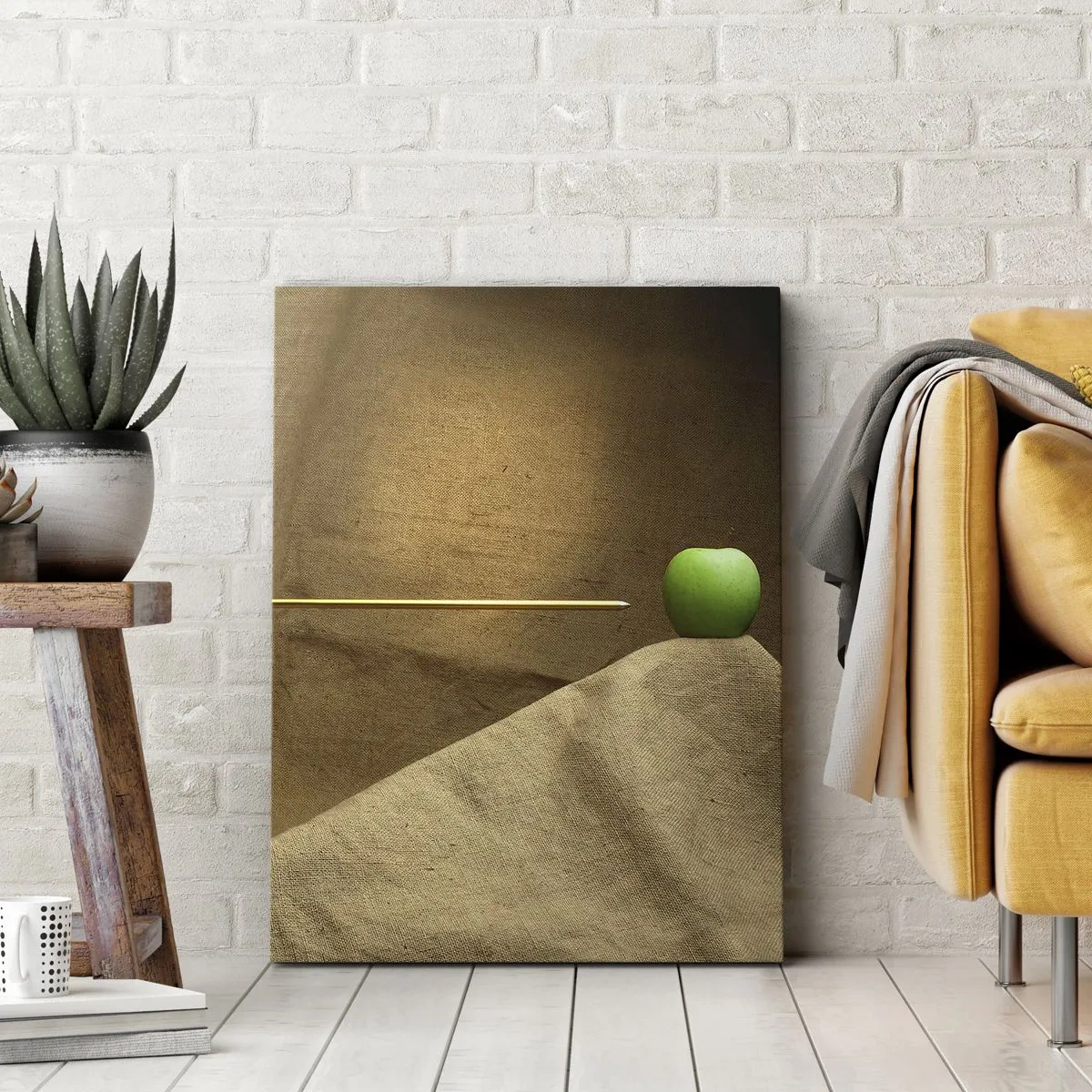 Bild auf Leinwand - Leinwandbild - Beschwöre den Geist von Wilhelm Tell - 55x100 cm