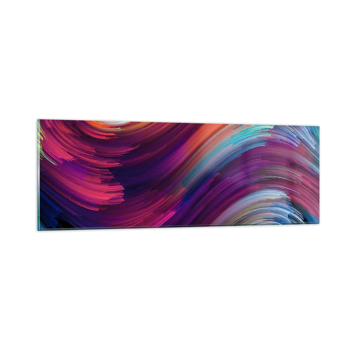 Glasbild - Bild auf glas - Der Beginn einer neuen Welt - 90x30 cm