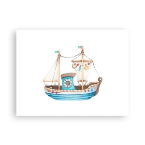 Poster - Ahoi, Abenteuer! - 40x30 cm