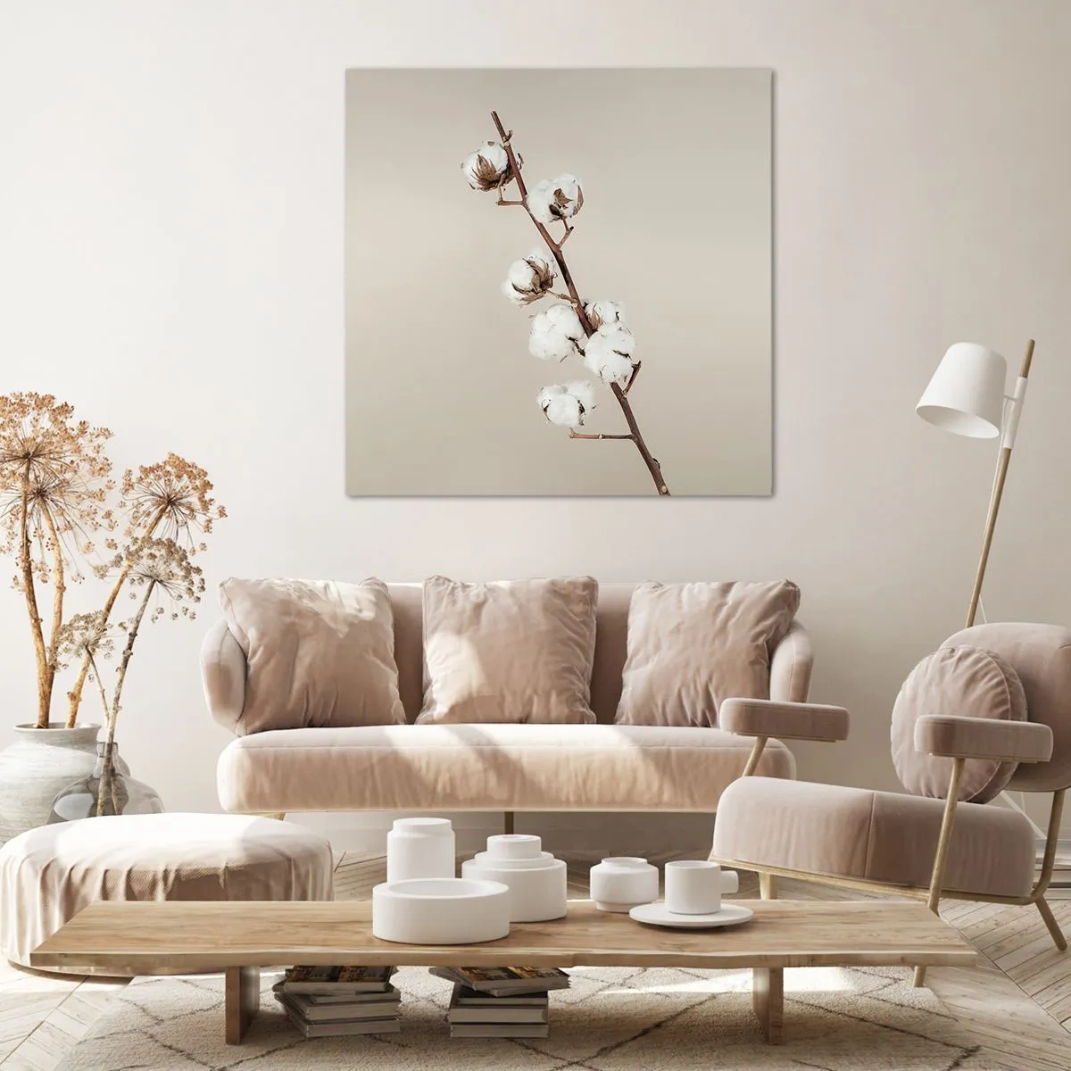 Bild auf Leinwand - Leinwandbild - An der Quelle der Weichheit - 70x70 cm