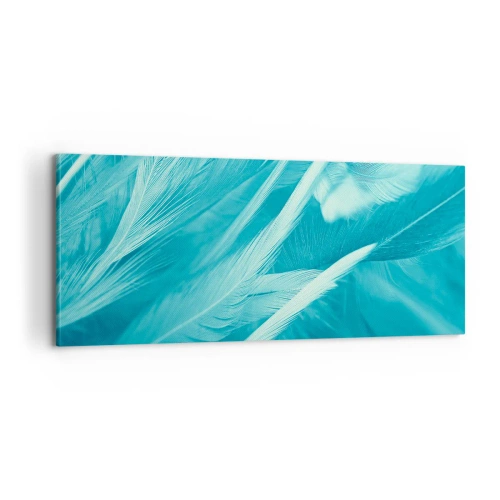Bild auf Leinwand - Leinwandbild - In Pulver ertrinken - 100x40 cm