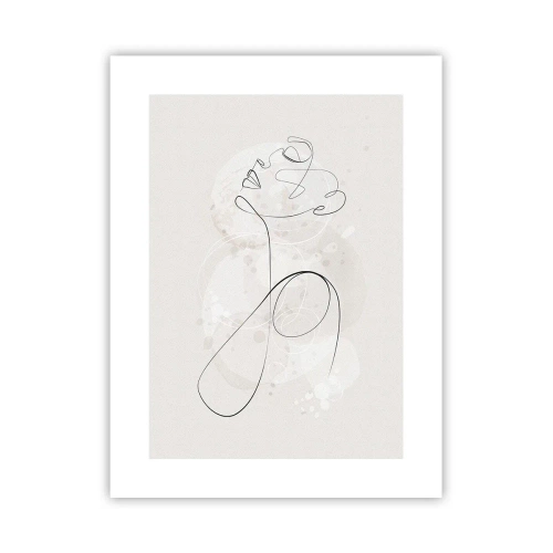 Poster - Die Spirale der Schönheit - 30x40 cm