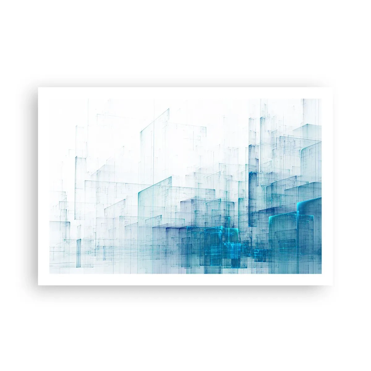 Poster - Wie der Raum wgeschaffen urde - 91x61 cm