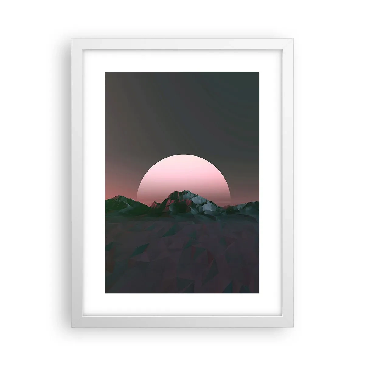 Poster in einem weißen Rahmen - In einer Nachbargalaxie - 30x40 cm
