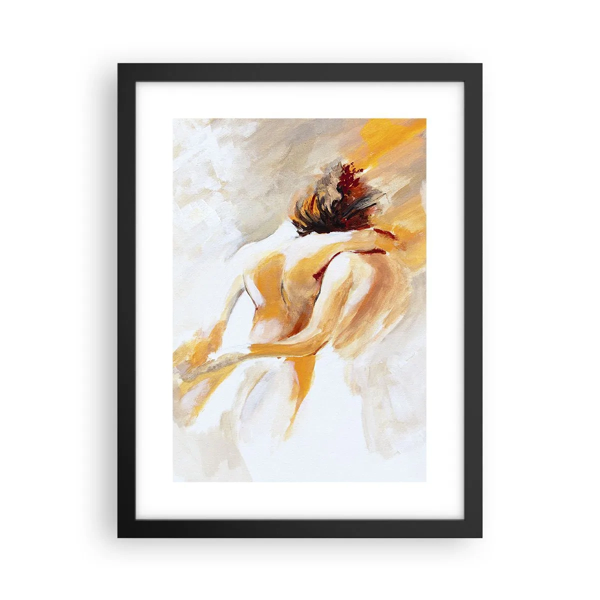 Poster in einem schwarzem Rahmen - Am Himmel der Nähe - 30x40 cm