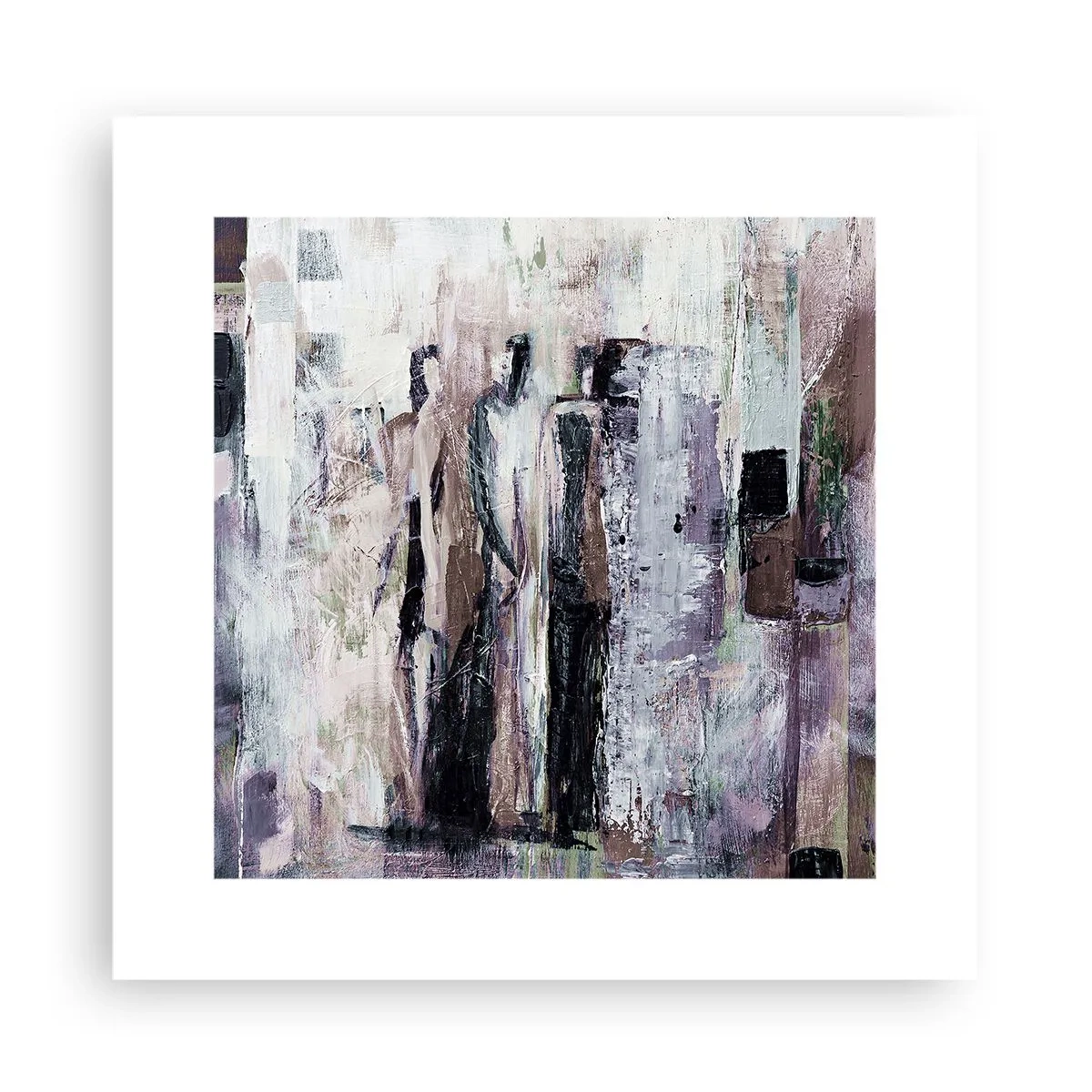 Poster - Die geheimnisvolle Drei - 30x30 cm